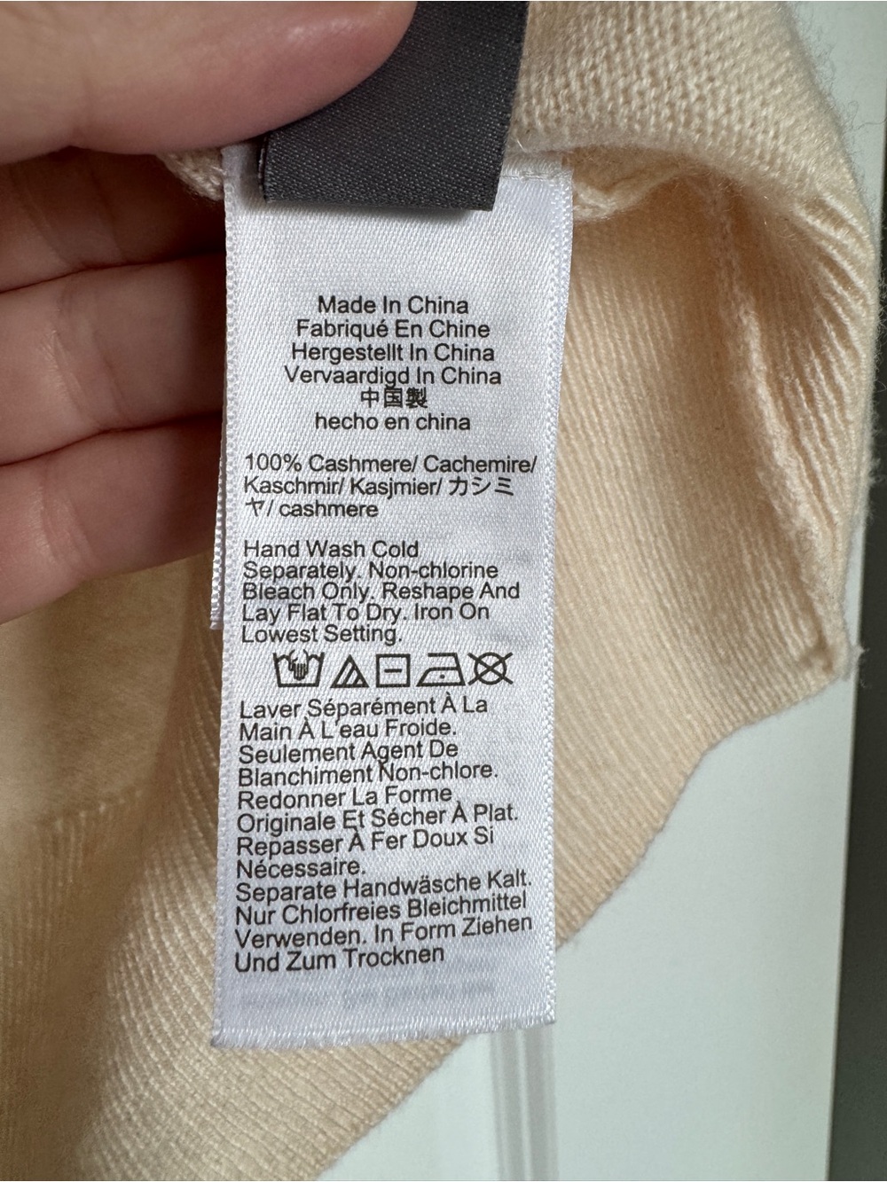 NWT! J. CREW Women’s 100% Cashmere relaxed sweater-vest hthr muslin large CM660 - Picture 7 of 11